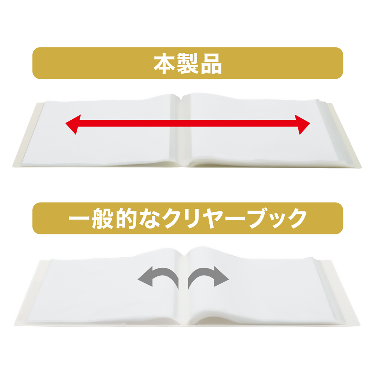 Ｍｕｔｕａｌ　クリヤーブック　テラコッタオレンジ
