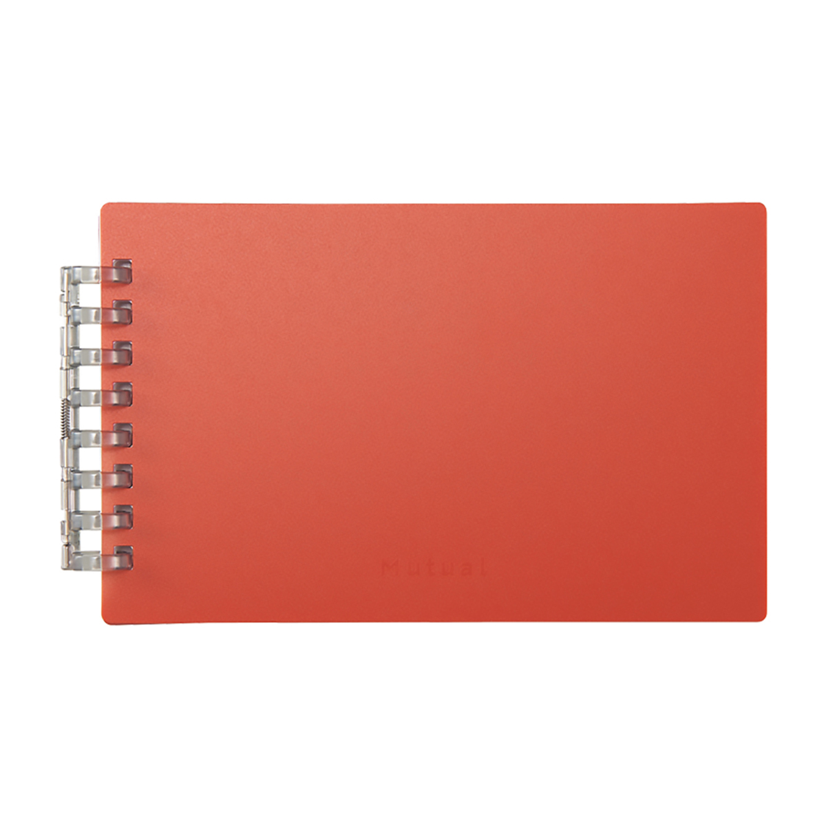 Ｍｕｔｕａｌ　オープンリングノート　テラコッタオレンジ