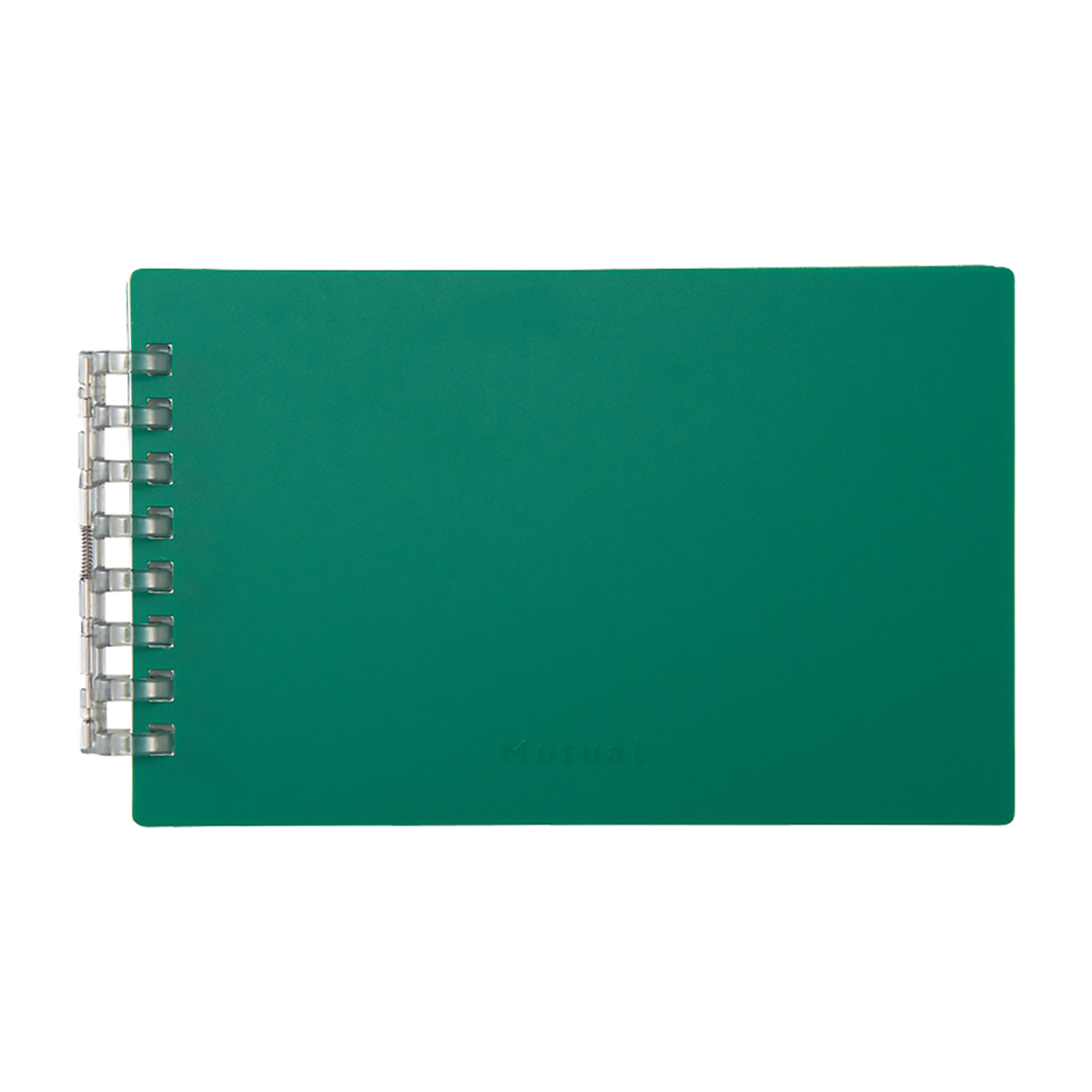 Ｍｕｔｕａｌ　オープンリングノート　ディープグリーン