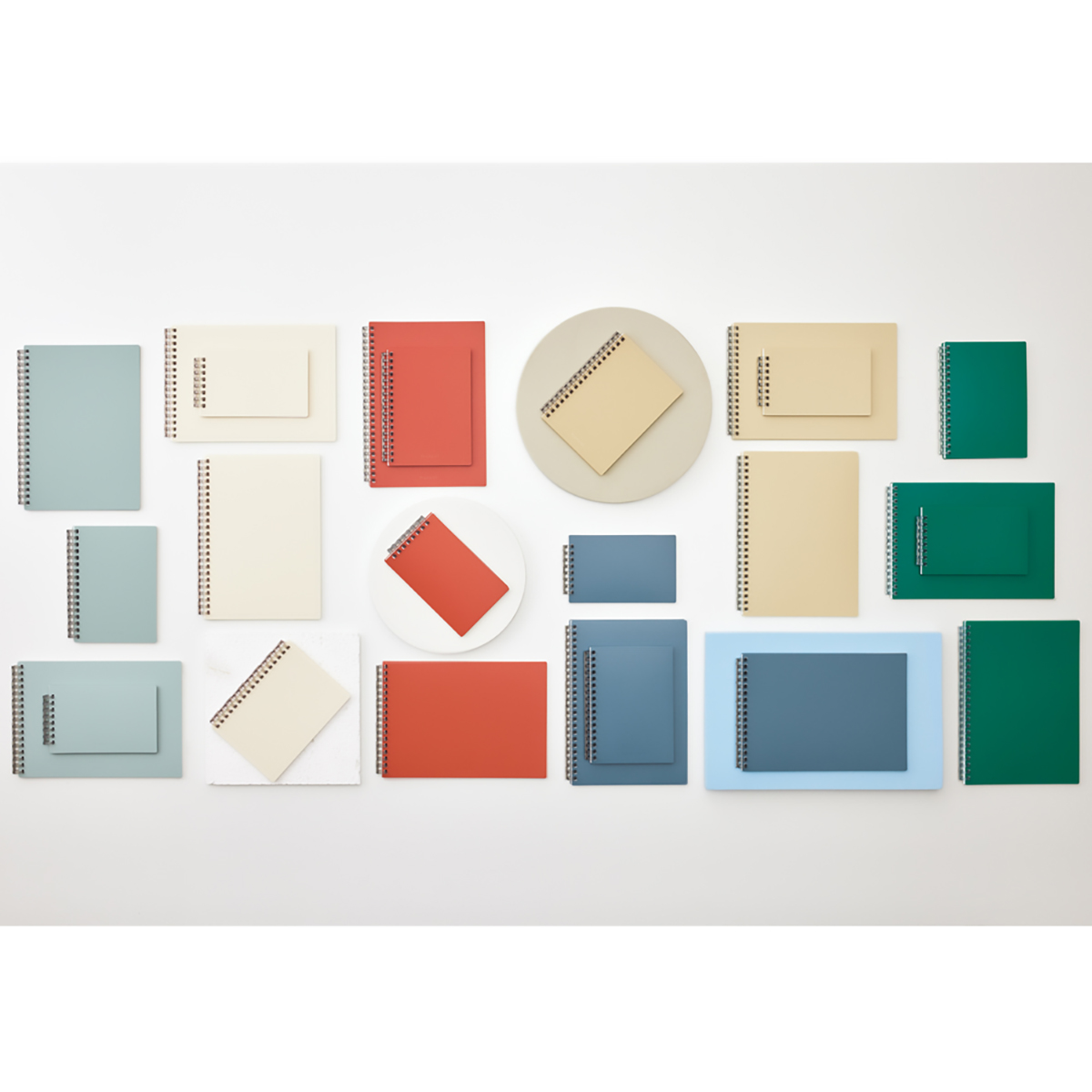 Ｍｕｔｕａｌ　オープンリングノート　ライトブルー