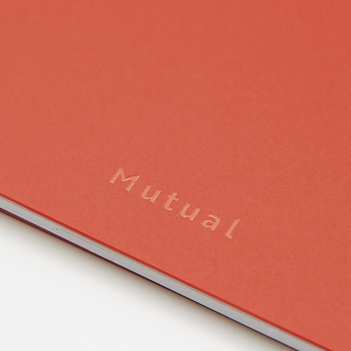 Ｍｕｔｕａｌ　オープンリングノート　テラコッタオレンジ