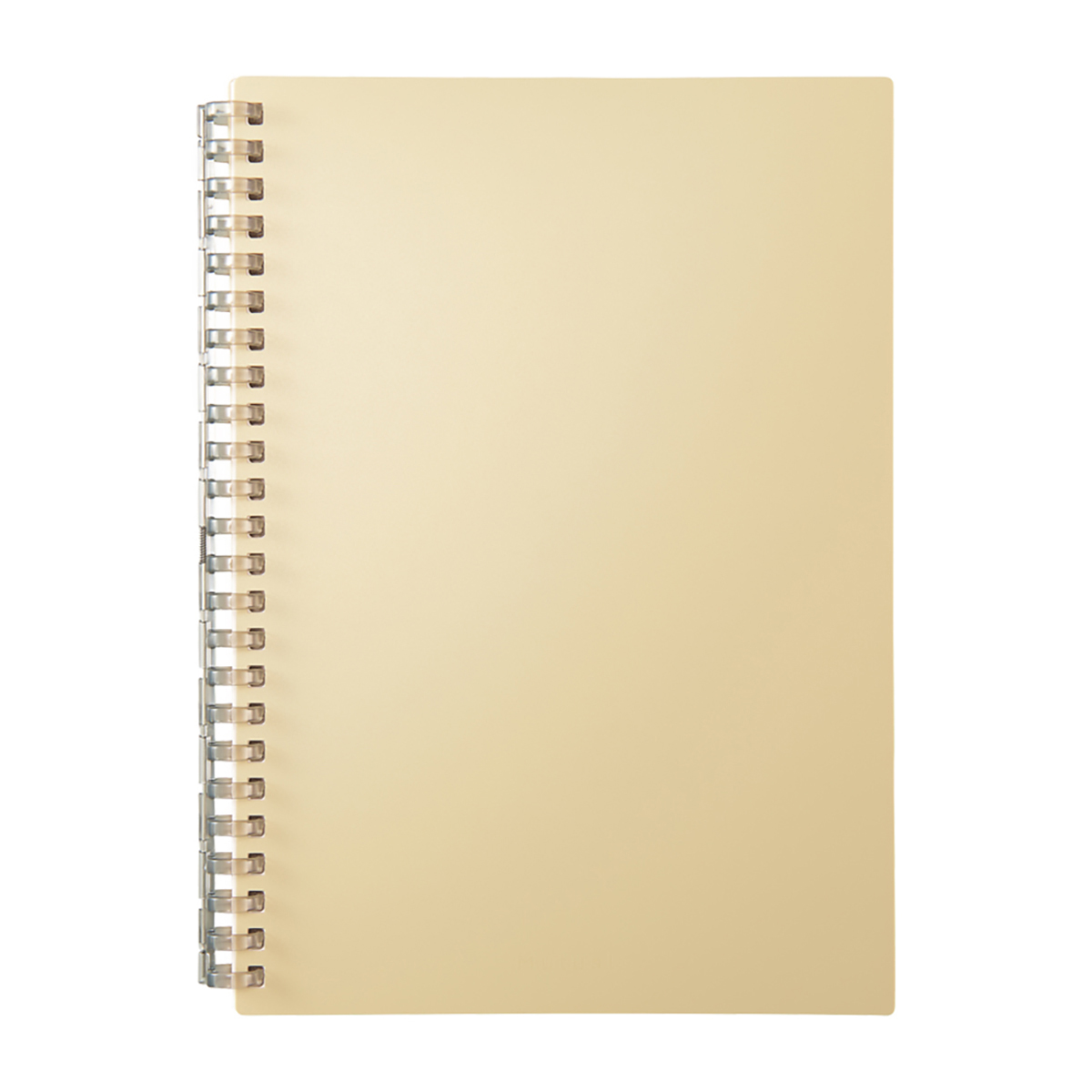 Ｍｕｔｕａｌ　オープンリングノート　マットイエロー