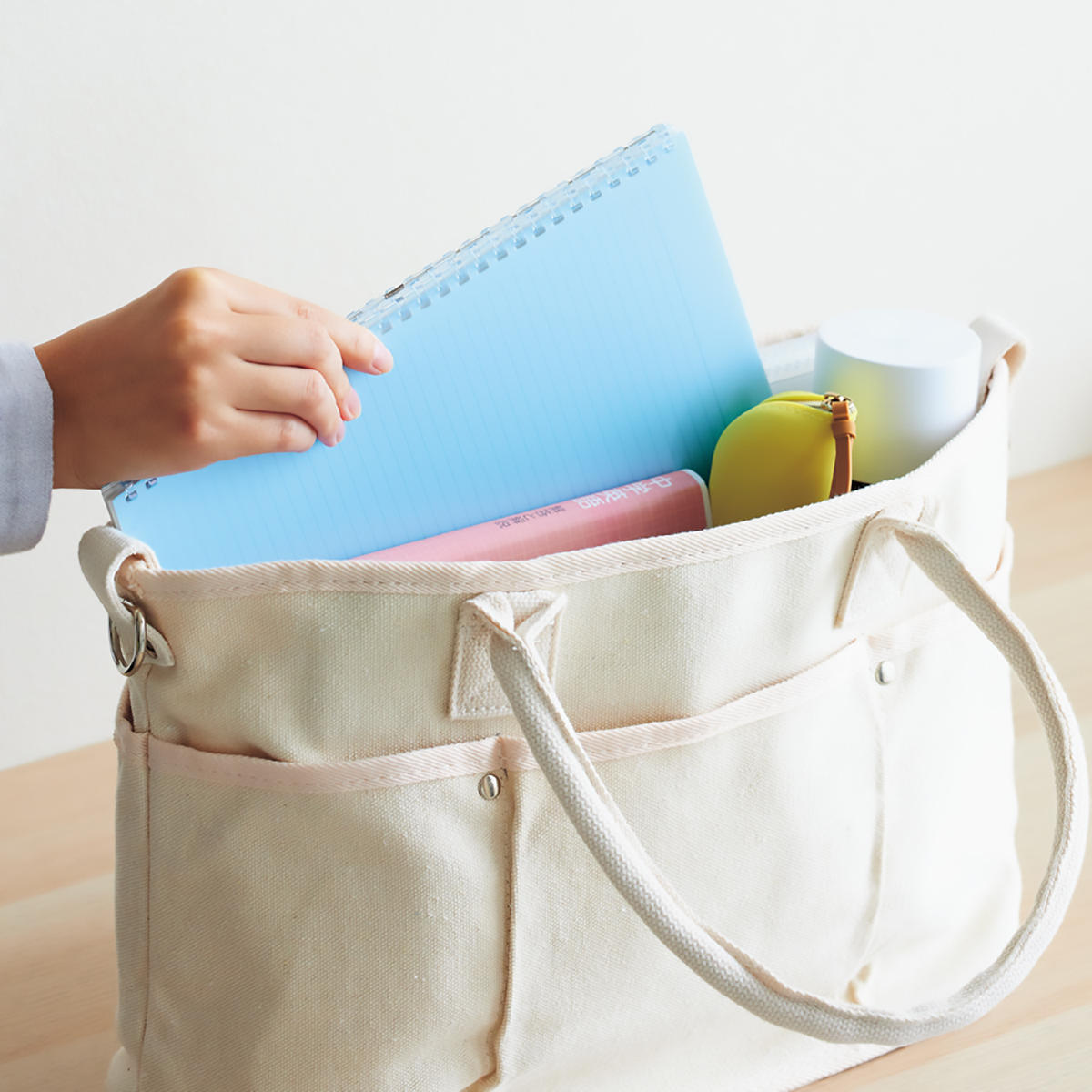 オープンリングノート　パープル