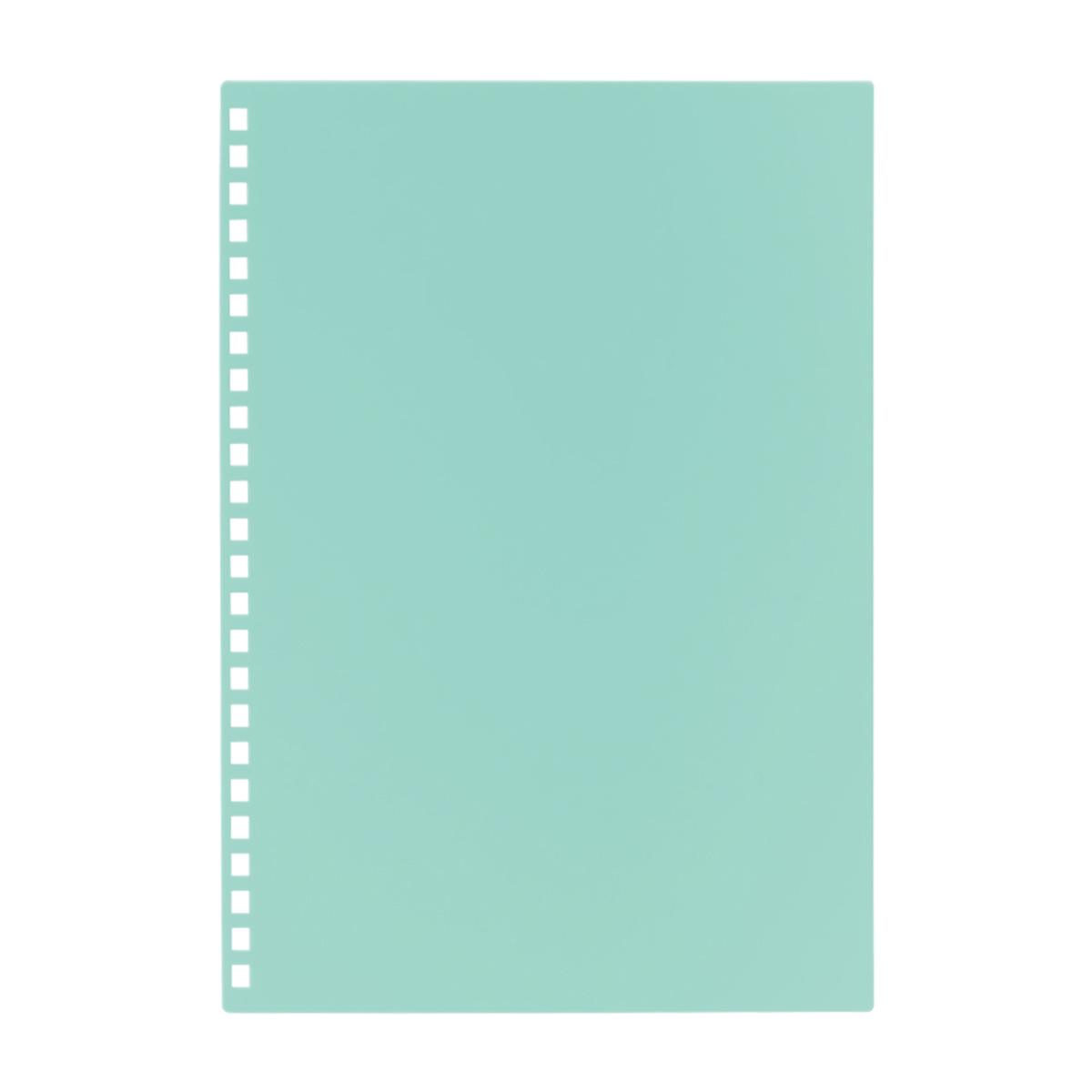 カスタマイズ　オープンリングノート　表紙　ライトグリーン