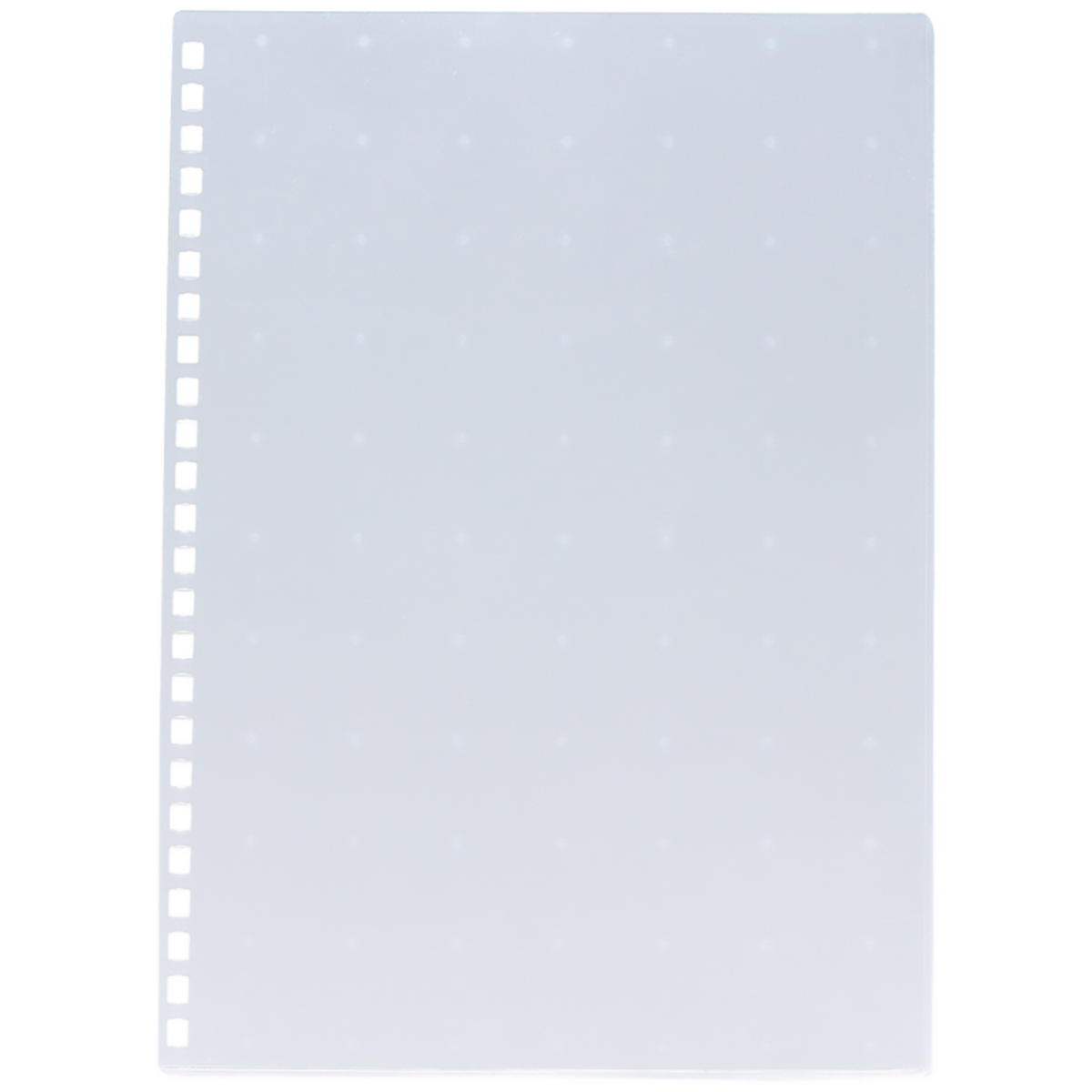 カスタマイズ　オープンリングノート　ポケットタイプ表紙　クリスタル