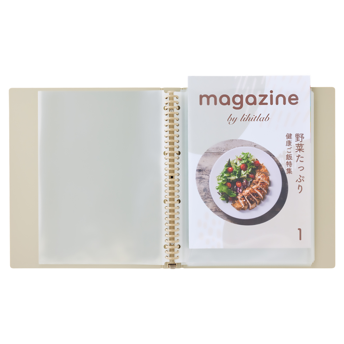 Ｒｏｏｍｙ　クリヤーブック＜ポケット交換式＞　グレー