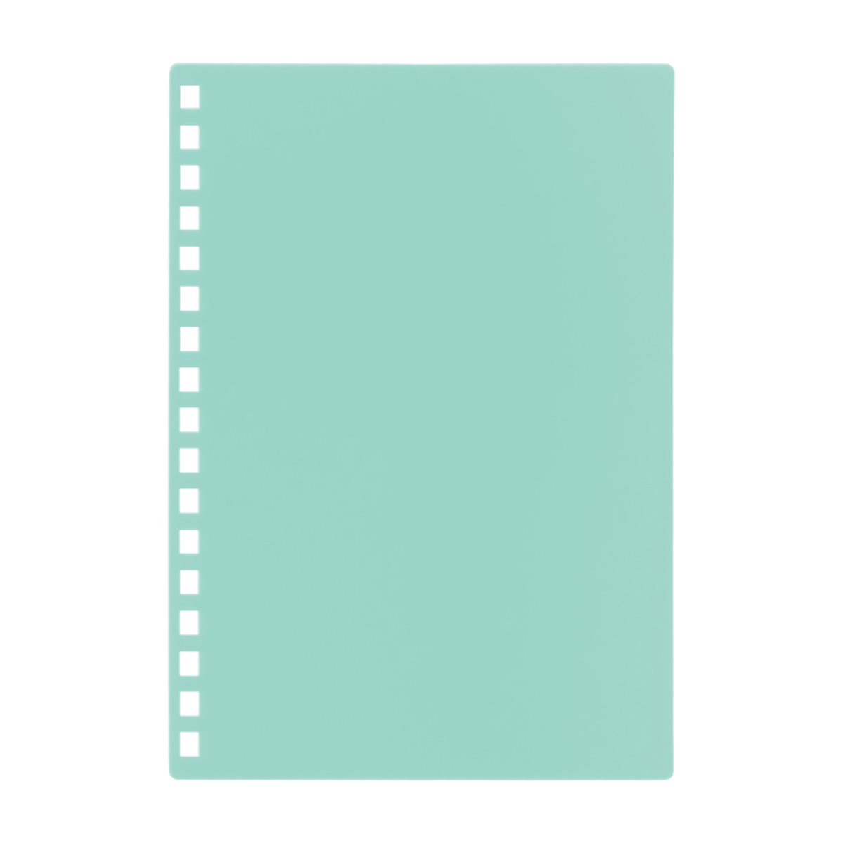 カスタマイズ　オープンリングノート　表紙　ライトグリーン