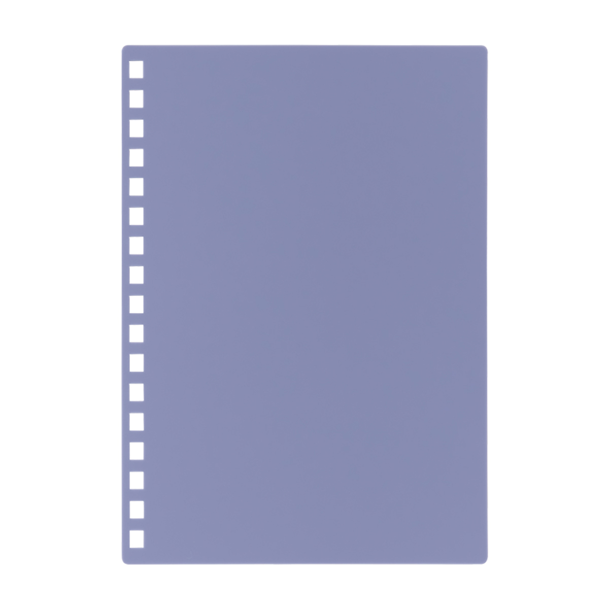 カスタマイズ　オープンリングノート　表紙　ブルーグレー