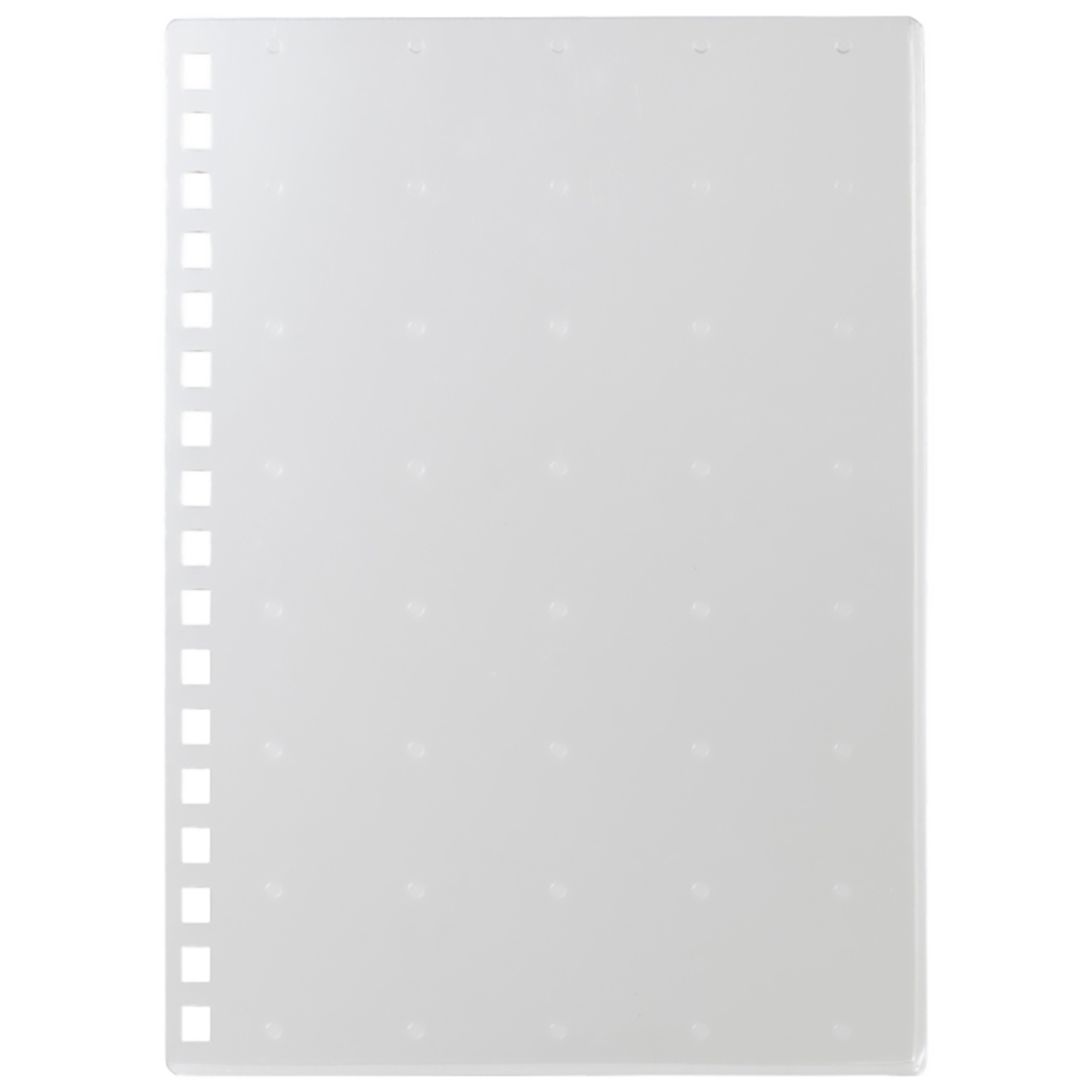 カスタマイズ　オープンリングノート　ポケットタイプ表紙　クリスタル