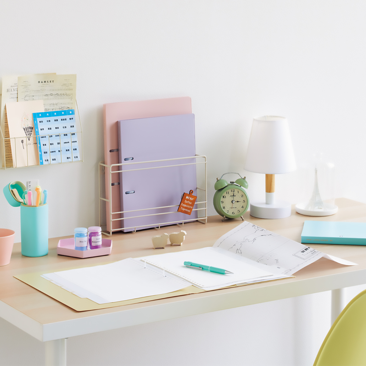 プリントルーズバインダー　オフホワイト