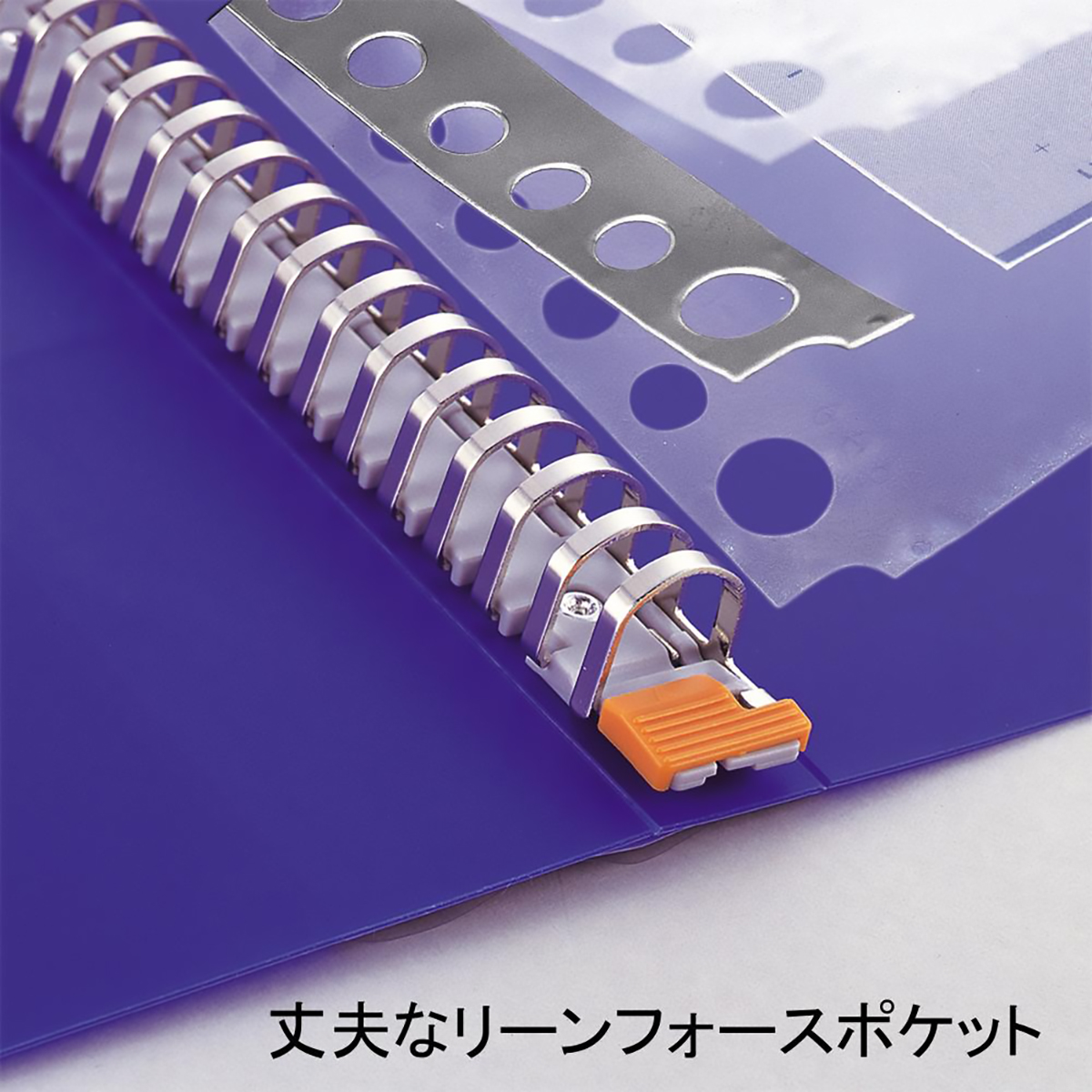 クリヤーブック・ルポワイド　青