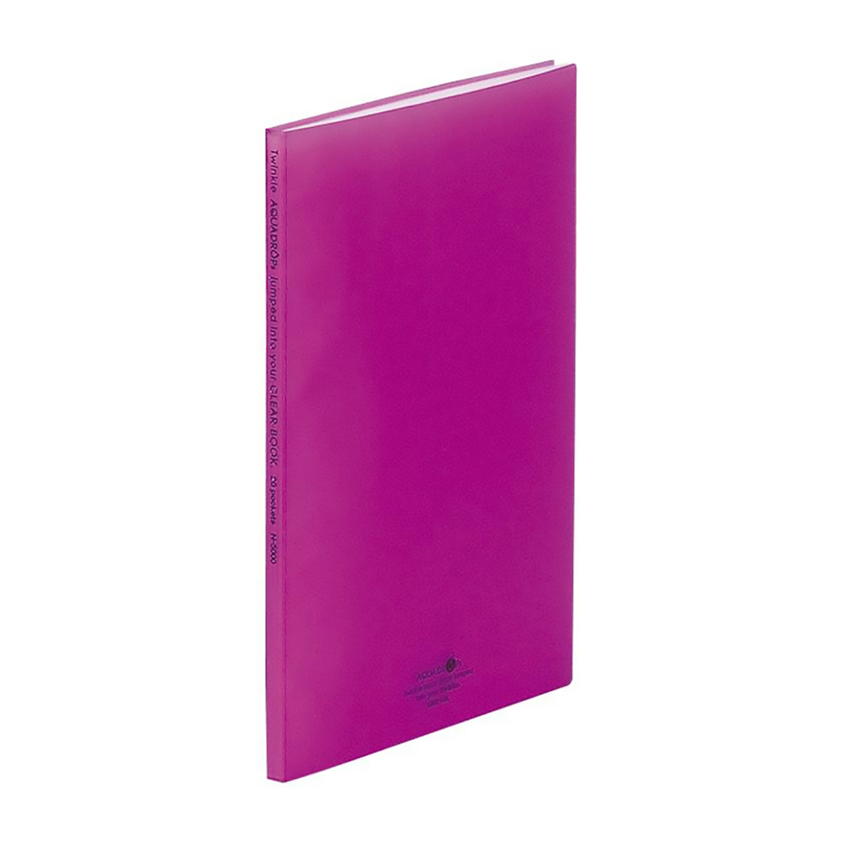 ＡＱＵＡ　ＤＲＯＰｓ　クリヤーブック　藤