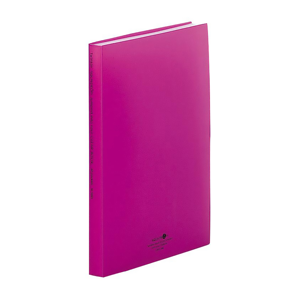 ＡＱＵＡ　ＤＲＯＰｓ　クリヤーブック　藤