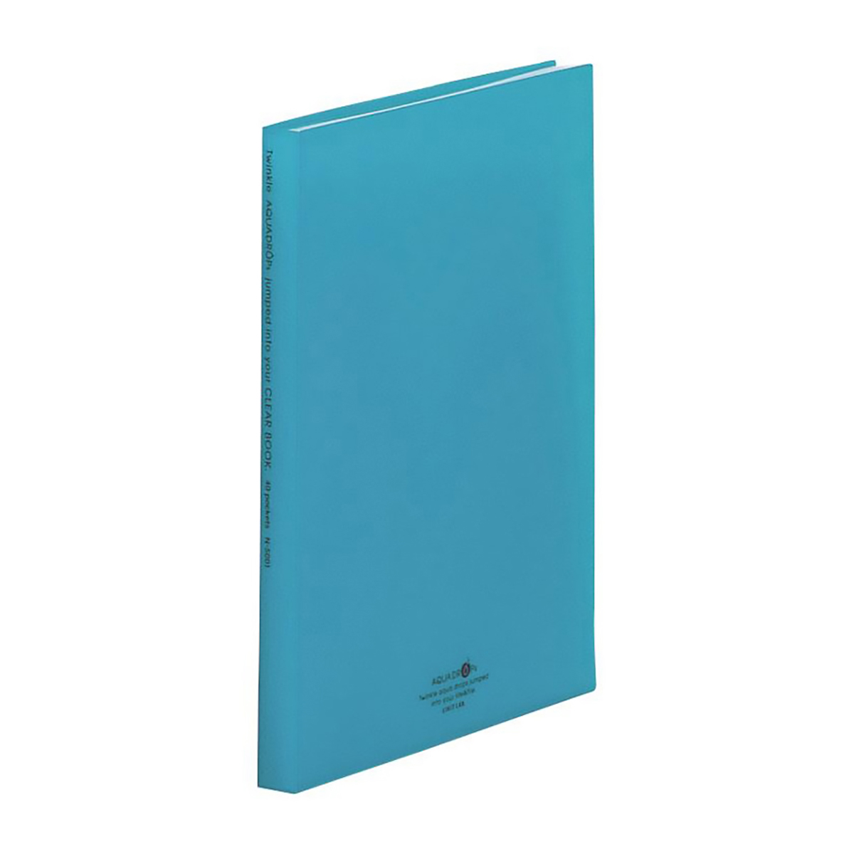 ＡＱＵＡ　ＤＲＯＰｓ　クリヤーブック　青緑