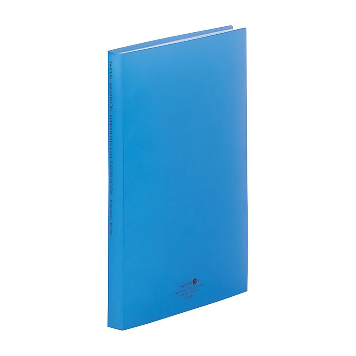 ＡＱＵＡ　ＤＲＯＰｓ　クリヤーブック　青