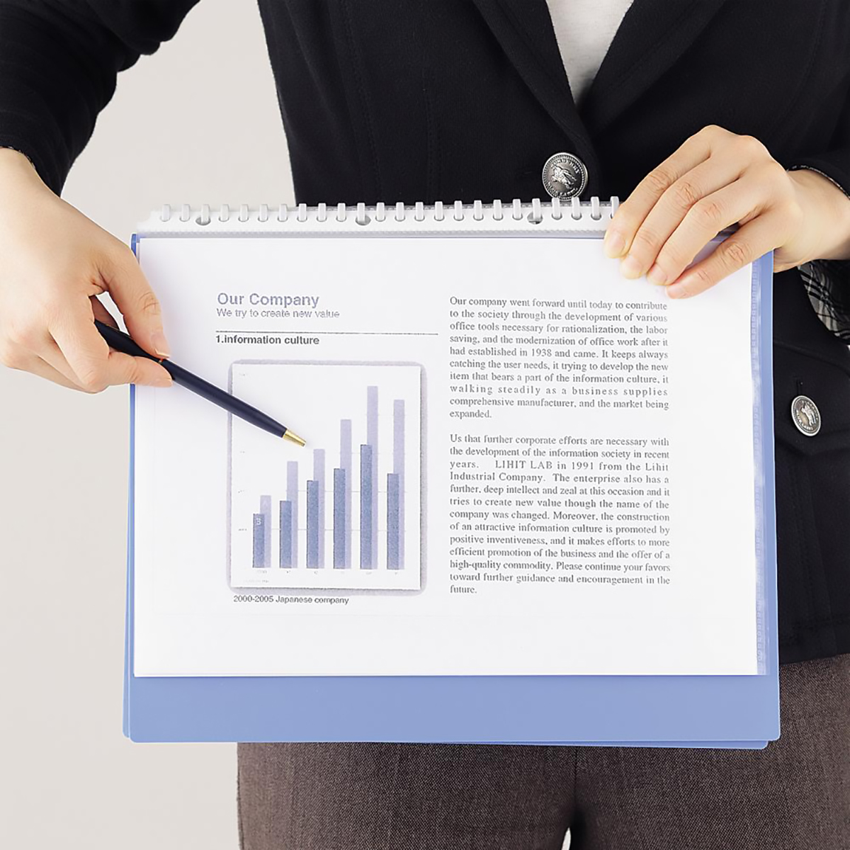 ＡＱＵＡ　ＤＲＯＰｓ　クリヤーブック＜ポケット交換タイプ＞　藤