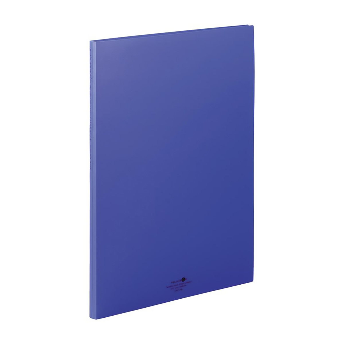 ＡＱＵＡ　ＤＲＯＰｓ　クリヤーブック＜ポケット交換タイプ＞　藍