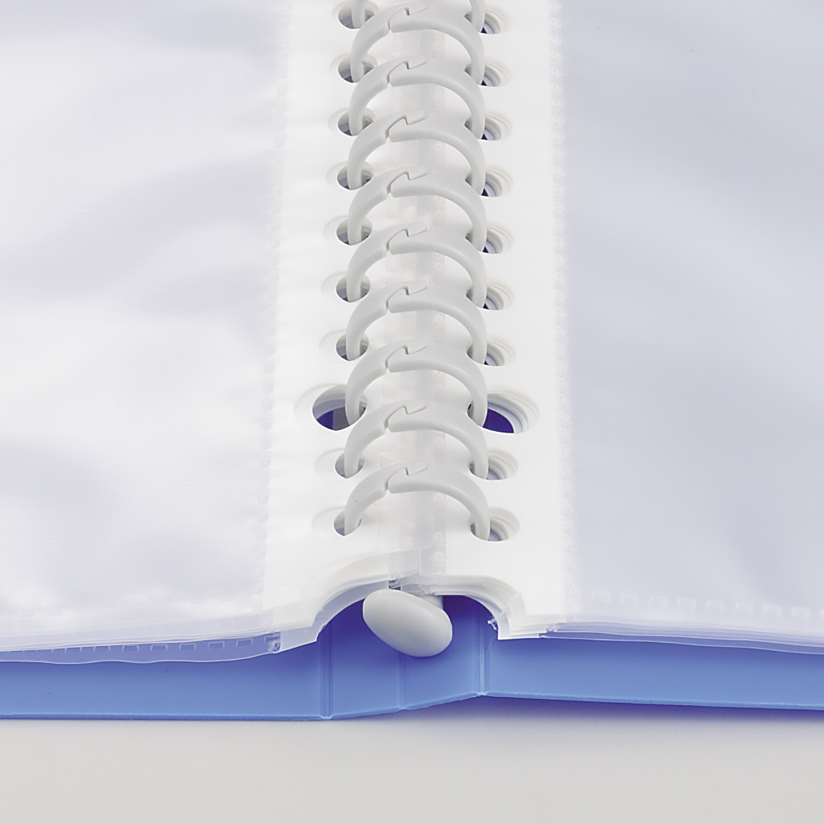 ＡＱＵＡ　ＤＲＯＰｓ　クリヤーブック＜ポケット交換タイプ＞　藍