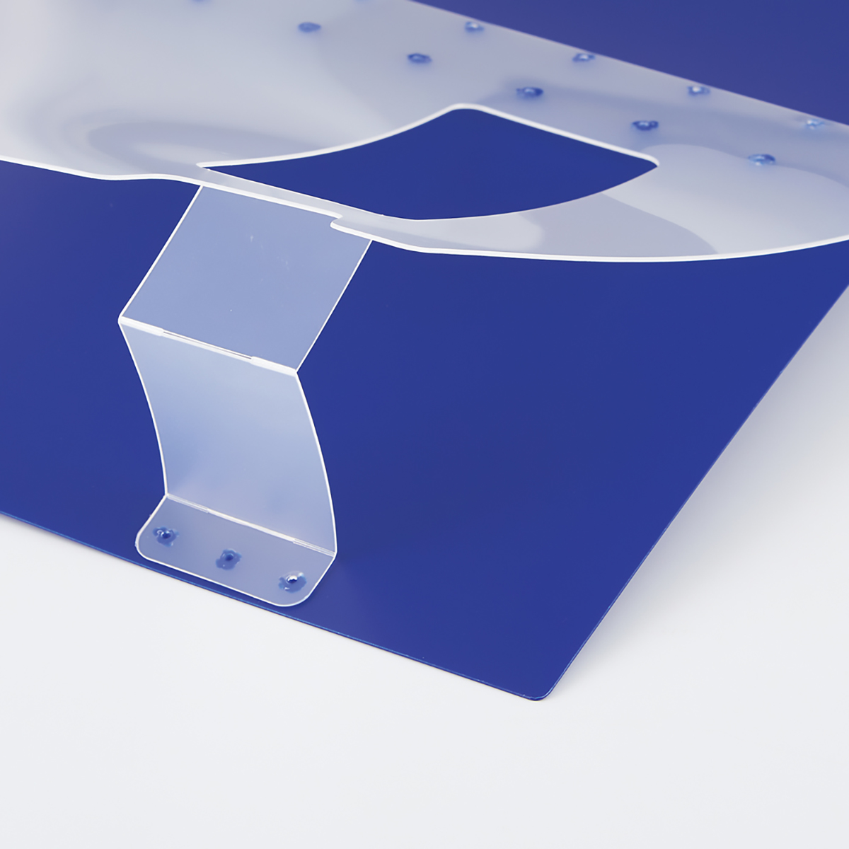 ＣＵＢＥ　ＦＩＺＺ　クリヤーブック＜スタンド式＞　ネイビー