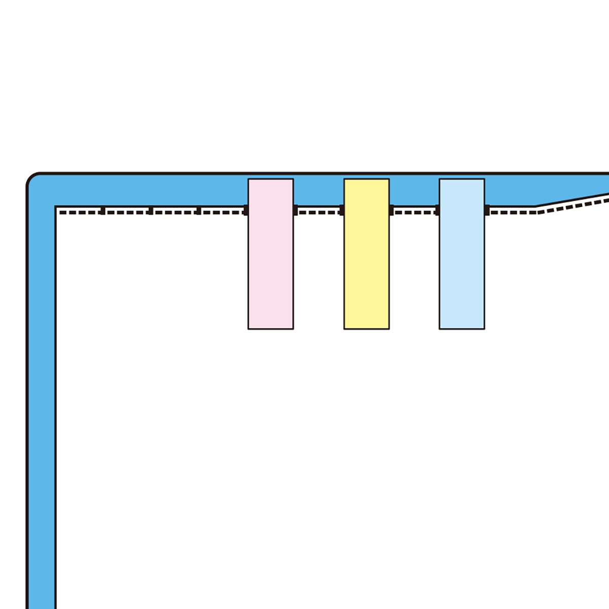ＣＵＢＥ　ＦＩＺＺ　クリヤーブック＜サイドベンツ＞　パープル
