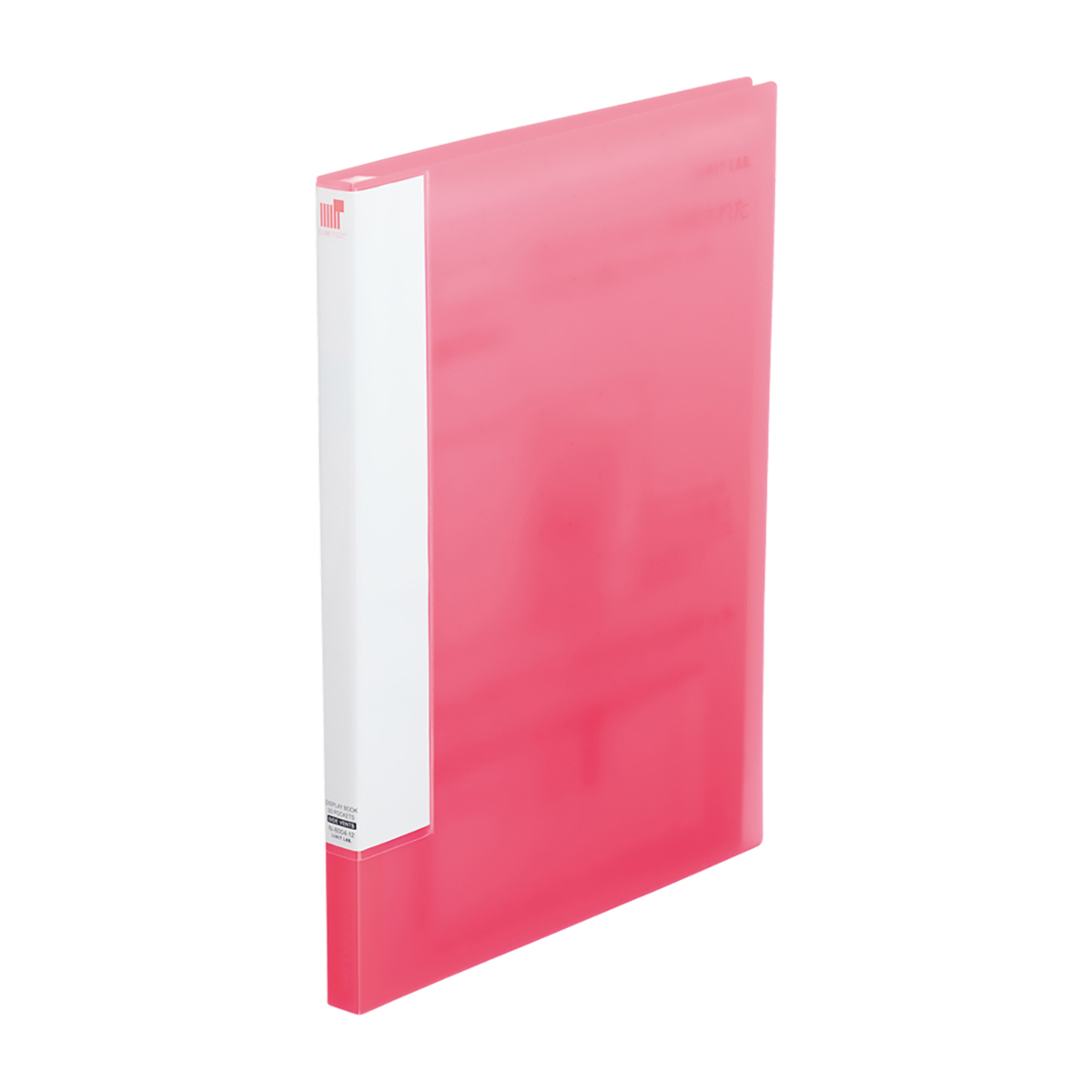 ＣＵＢＥ　ＦＩＺＺ　クリヤーブック＜サイドベンツ＞　ピンク