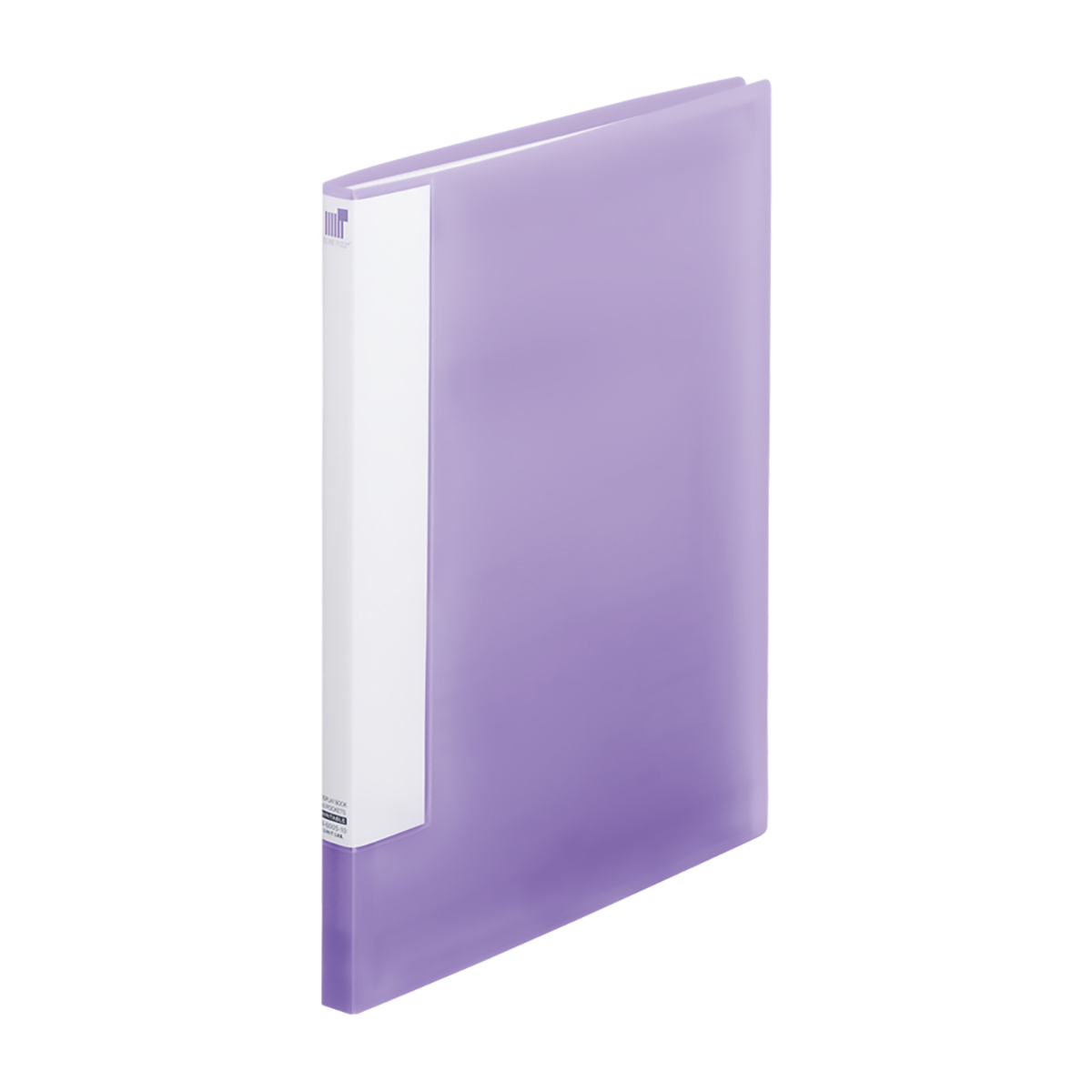 ＣＵＢＥ　ＦＩＺＺ　書き込めるクリヤーブック　パープル