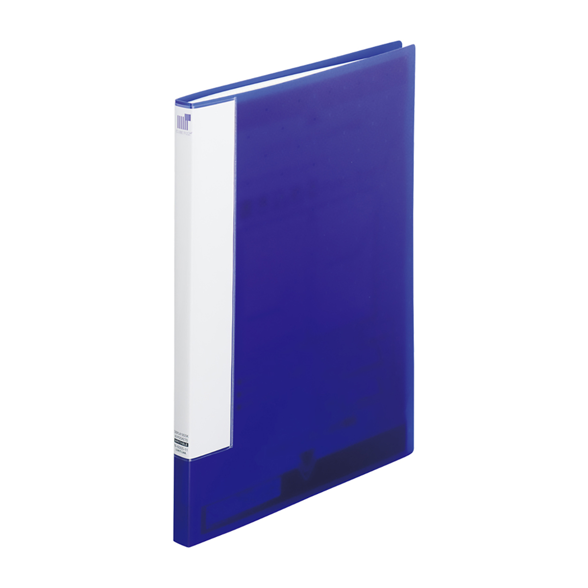 ＣＵＢＥ　ＦＩＺＺ　書き込めるクリヤーブック　ネイビー