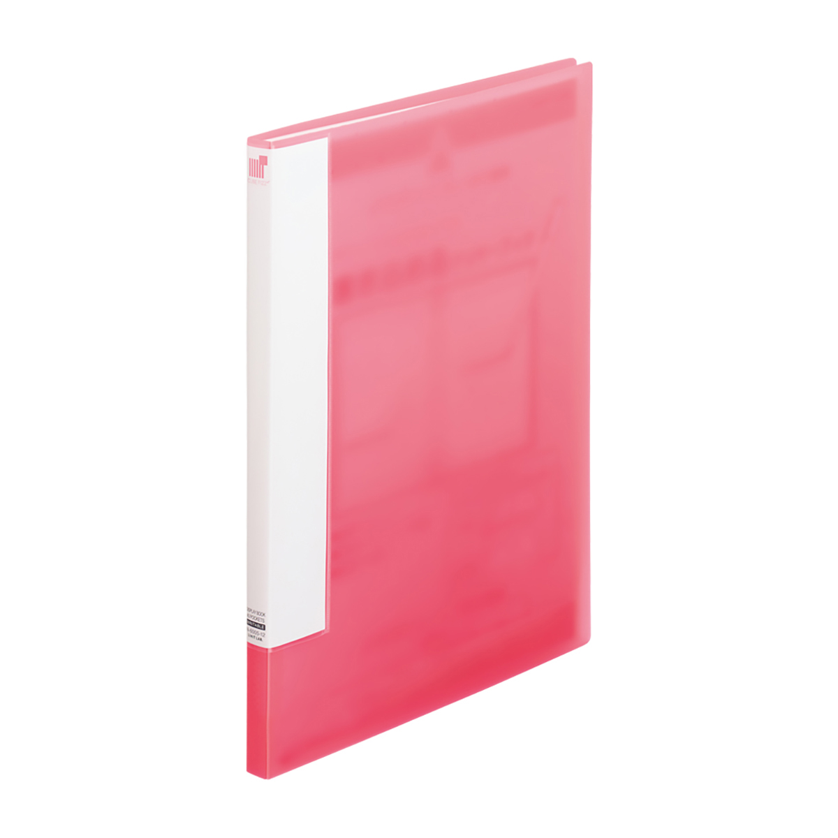 ＣＵＢＥ　ＦＩＺＺ　書き込めるクリヤーブック　ピンク