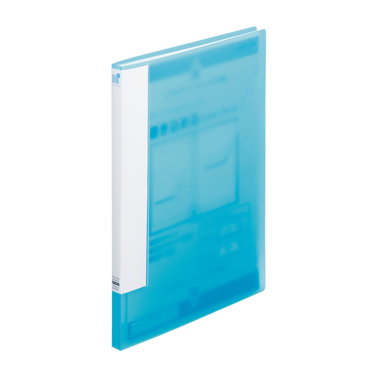 ＣＵＢＥ　ＦＩＺＺ　書き込めるクリヤーブック　ブルー