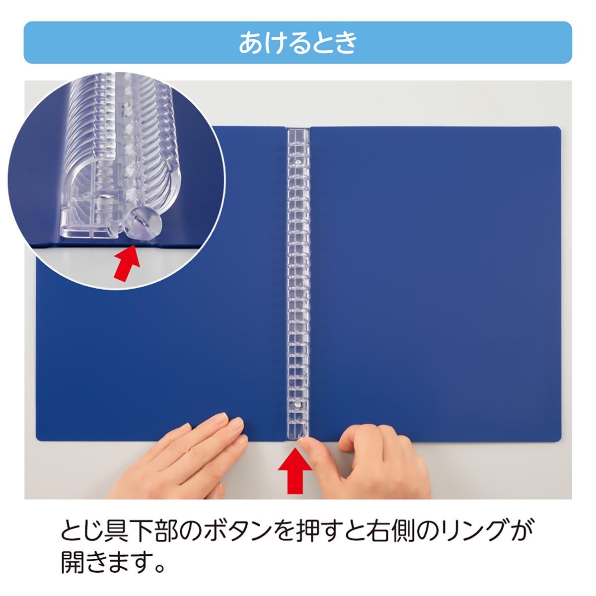 ＣＵＢＥ　ＦＩＺＺ　バインダー　パープル