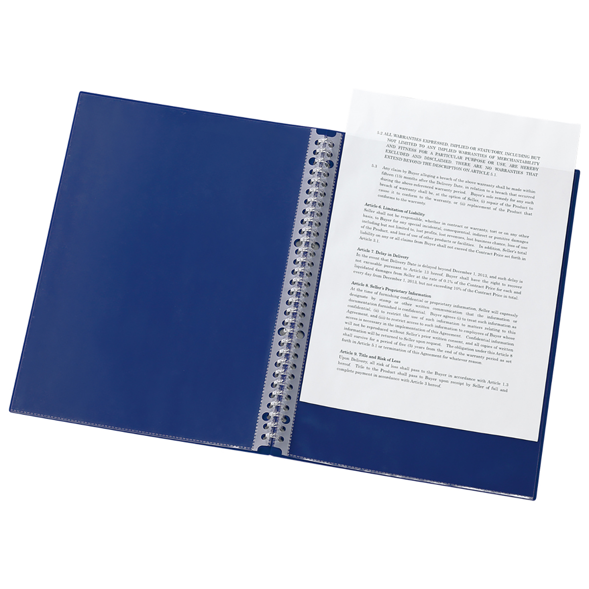 ＣＵＢＥ　ＦＩＺＺ　イージーチェンジ・クリヤーブック　パープル