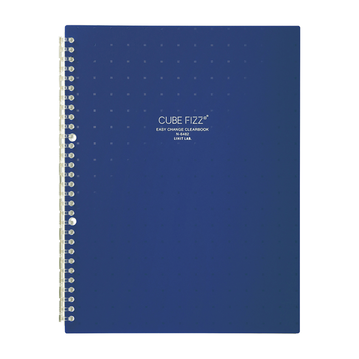 ＣＵＢＥ　ＦＩＺＺ　イージーチェンジ・クリヤーブック　ネイビー