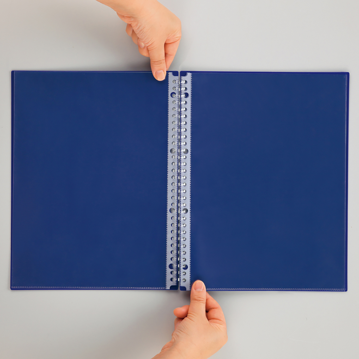 ＣＵＢＥ　ＦＩＺＺ　イージーチェンジ・クリヤーブック　ネイビー