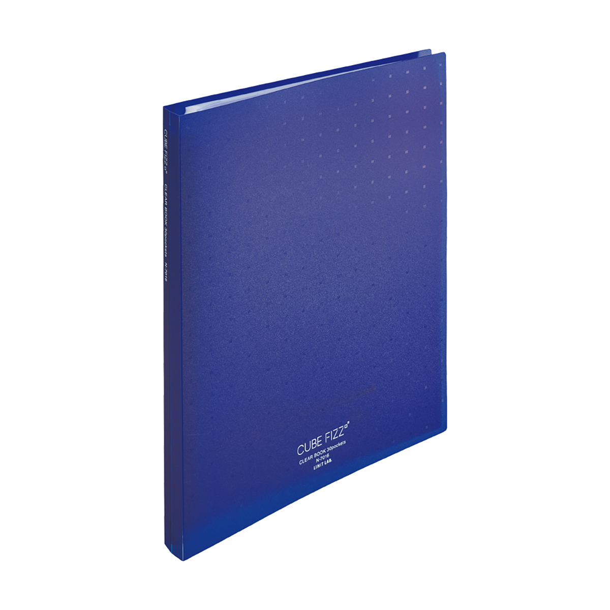 ＣＵＢＥ　ＦＩＺＺ　クリヤーブック＜ポケット交換タイプ＞　ネイビー