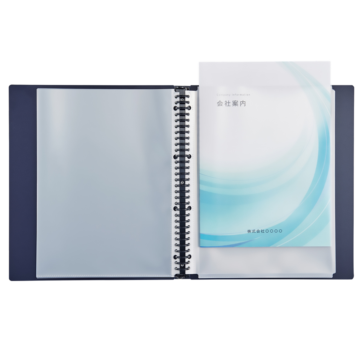 ＳＥＬＦＡＮＡ　クリヤーブック＜ポケット交換式＞　ボルドーブラック