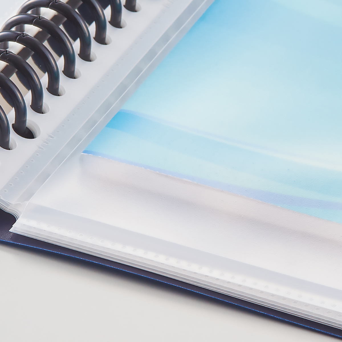 ＳＥＬＦＡＮＡ　クリヤーブック＜ポケット交換式＞　ボルドーブラック