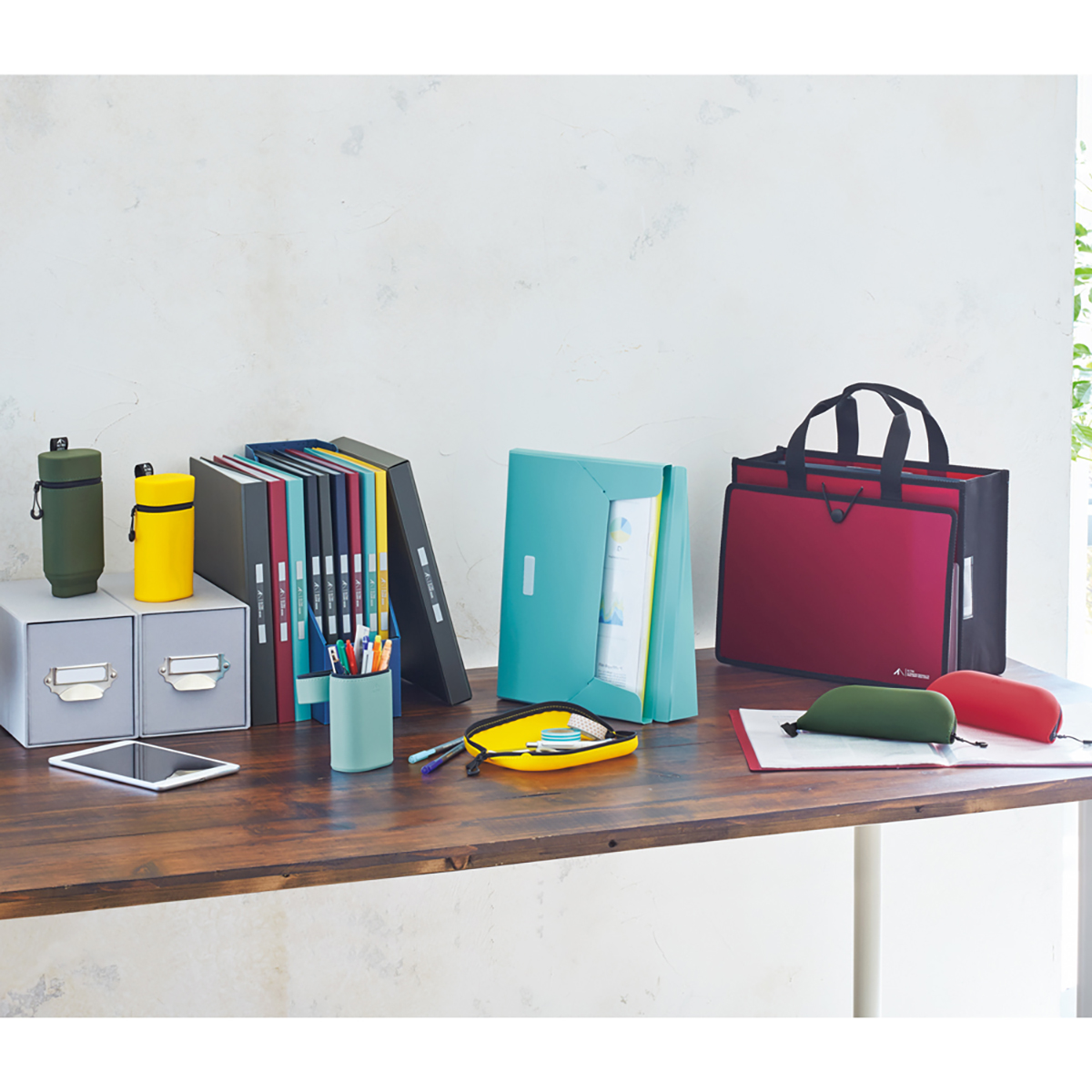 ＡＬＴＮＡ　クリヤーブック　６０Ｐ　レッド