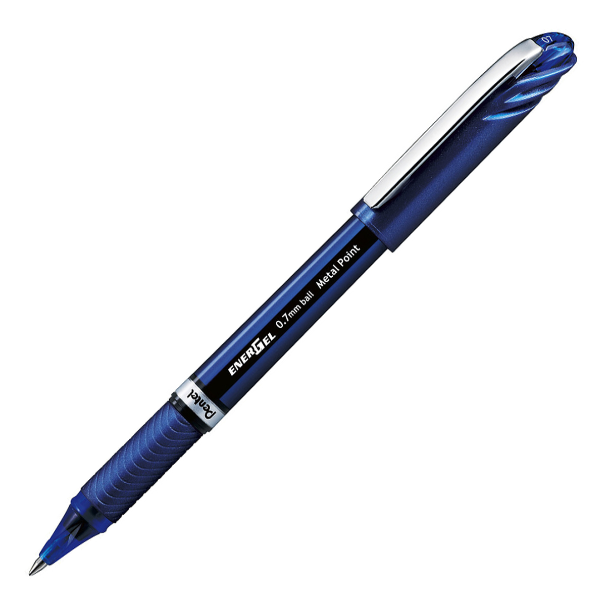 ぺんてる ゲルインキボールペン エナージェル ユーロ 0.7mm 青 BL27-C