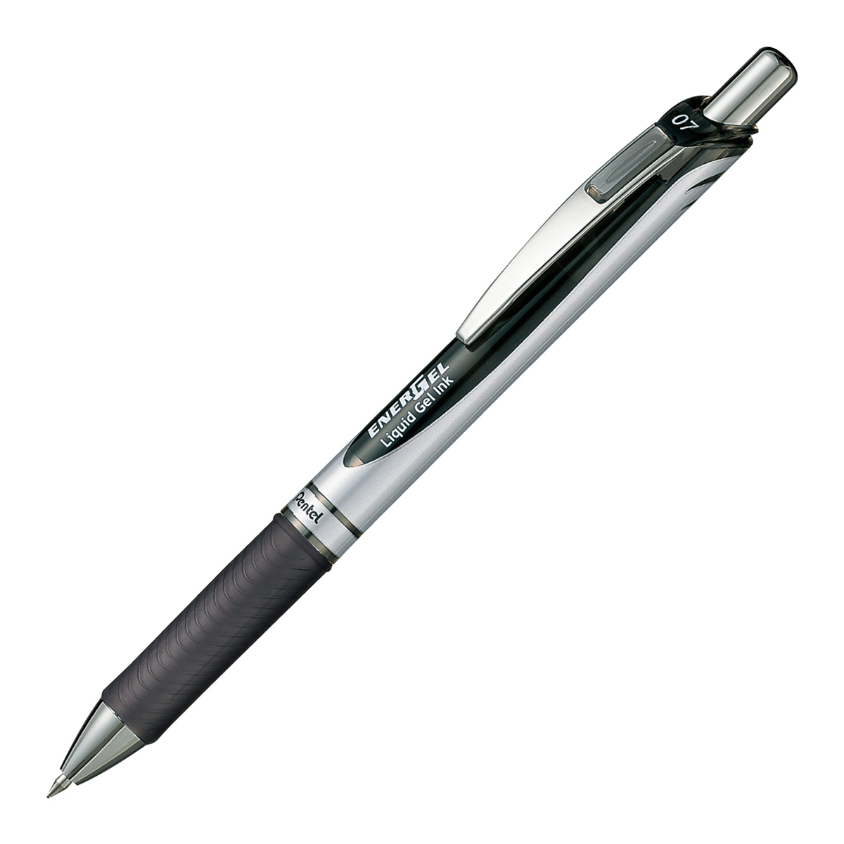 ぺんてる ゲルインキボールペン エナージェル 0.7mm 黒 BL77-A
