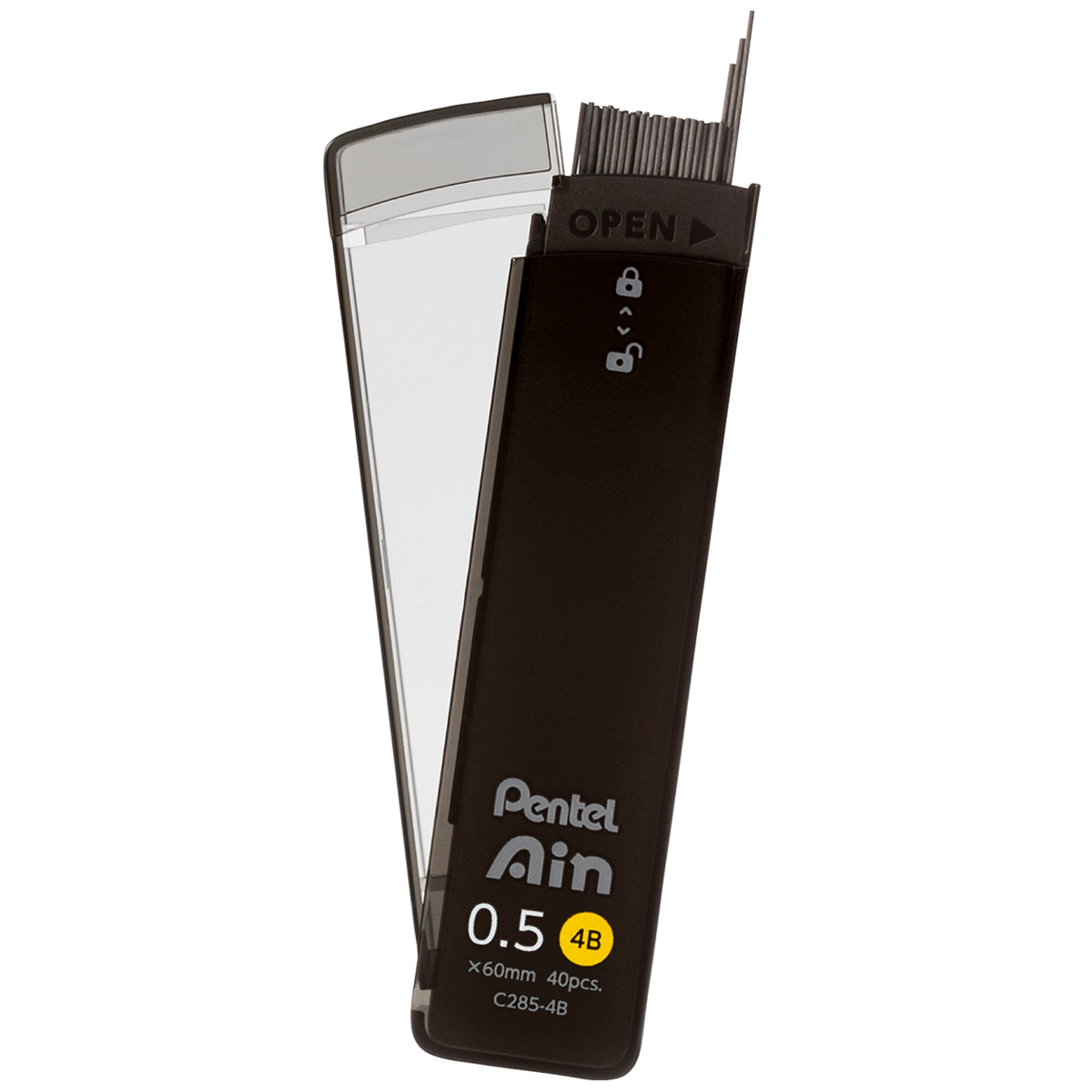 ぺんてる シャープペン芯 Pentel Ain ぺんてるアイン 0.5mm 4B C285-4B