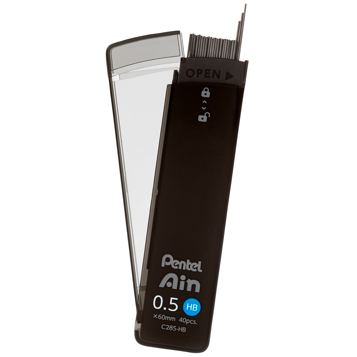 ぺんてる シャープペン芯 Pentel Ain ぺんてるアイン 0.5mm HB C285-HB