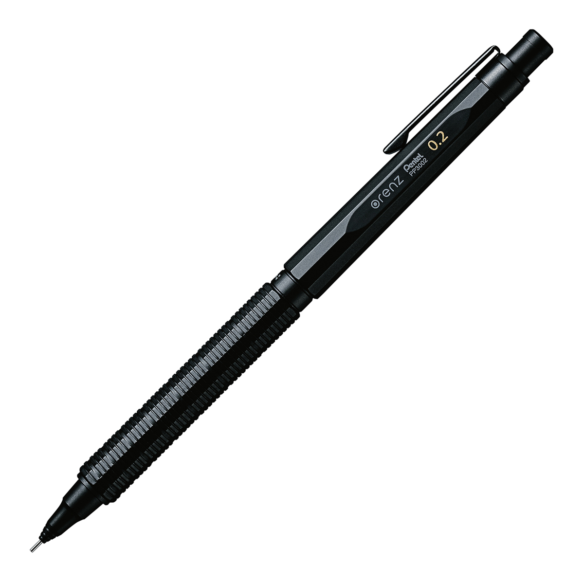 ぺんてる シャープペンシル オレンズネロ 0.2mm PP3002-A