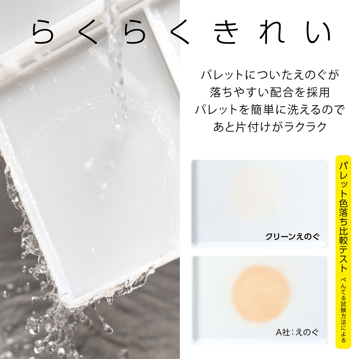 ぺんてる 水彩絵の具 クリーンえのぐ ワンタッチキャップ・ポリチューブ入り 単色 くろ WKCT28