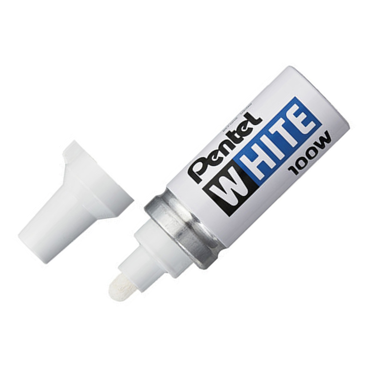 ぺんてる 油性ペン ホワイト 太字 白 ペイントタイプ X100-WD