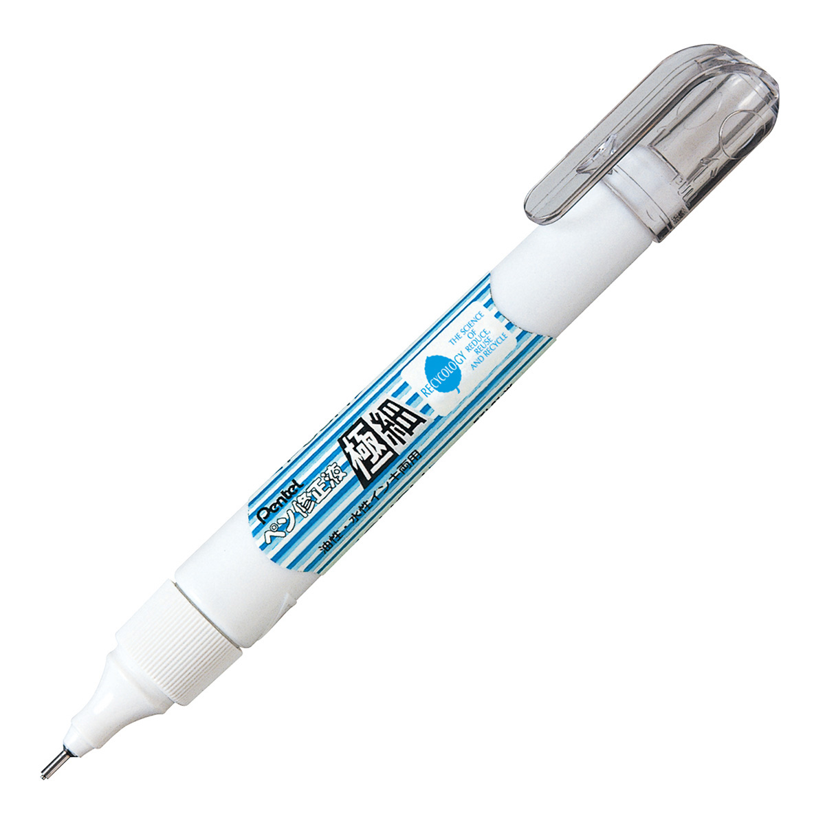 ぺんてる 修正ペン ペン修正液 極細 極細ステンレスパイプ XEZL61-W