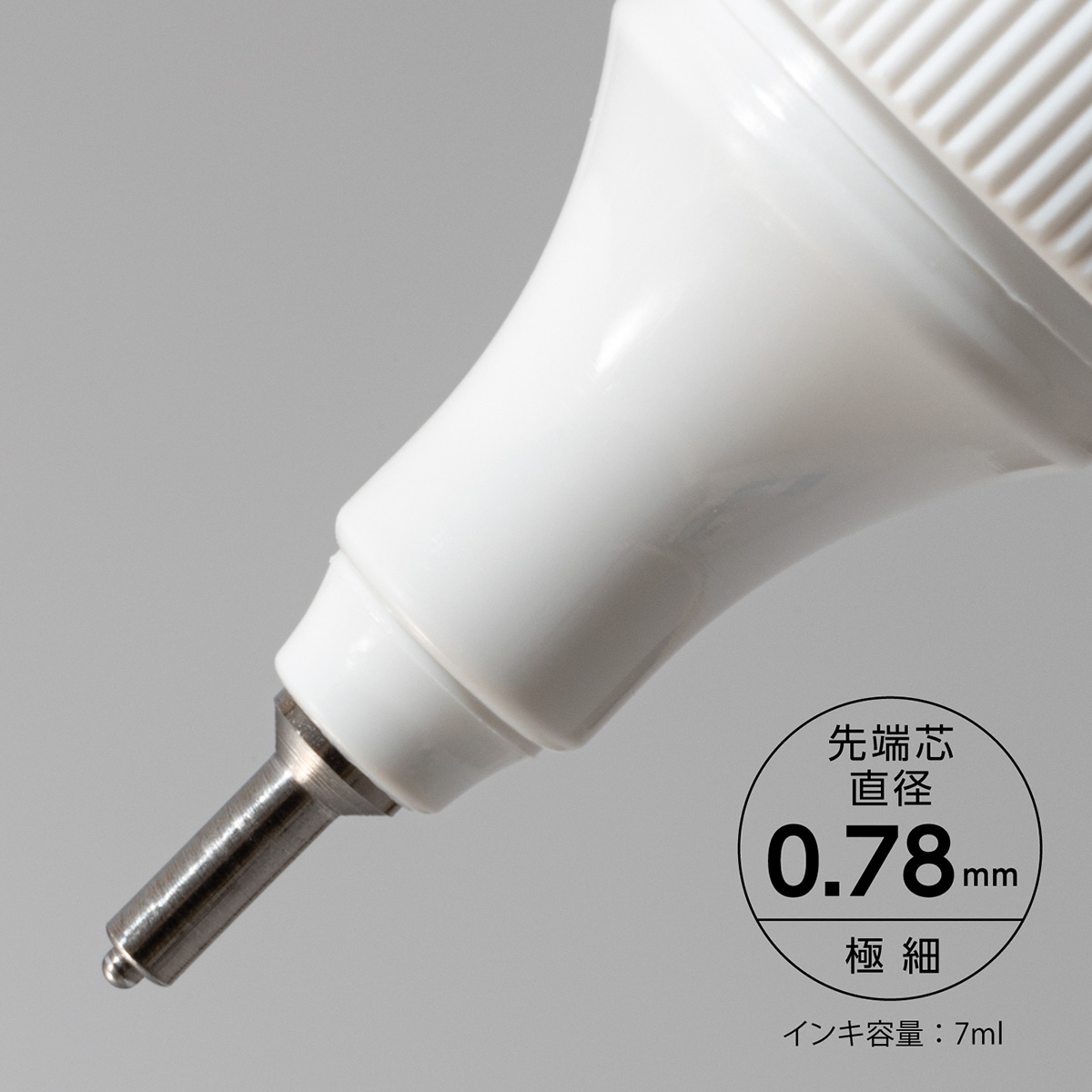 ぺんてる 修正ペン ペン修正液 極細 極細ステンレスパイプ XEZL61-W