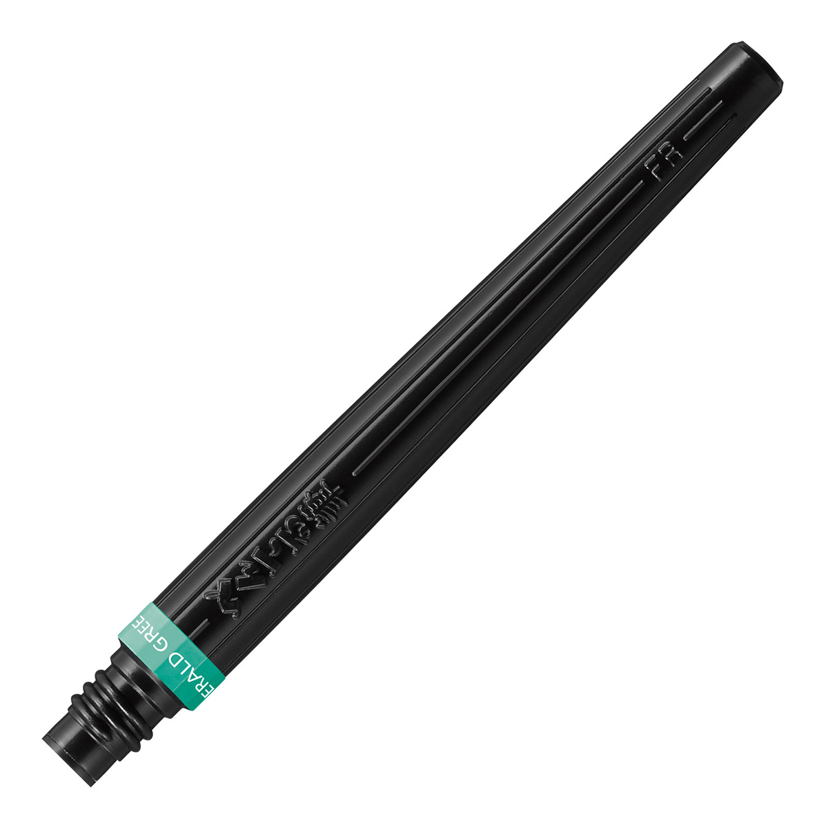 ぺんてる カラー筆ペン アートブラッシュ用カートリッジ エメラルドグリーン XFR-162