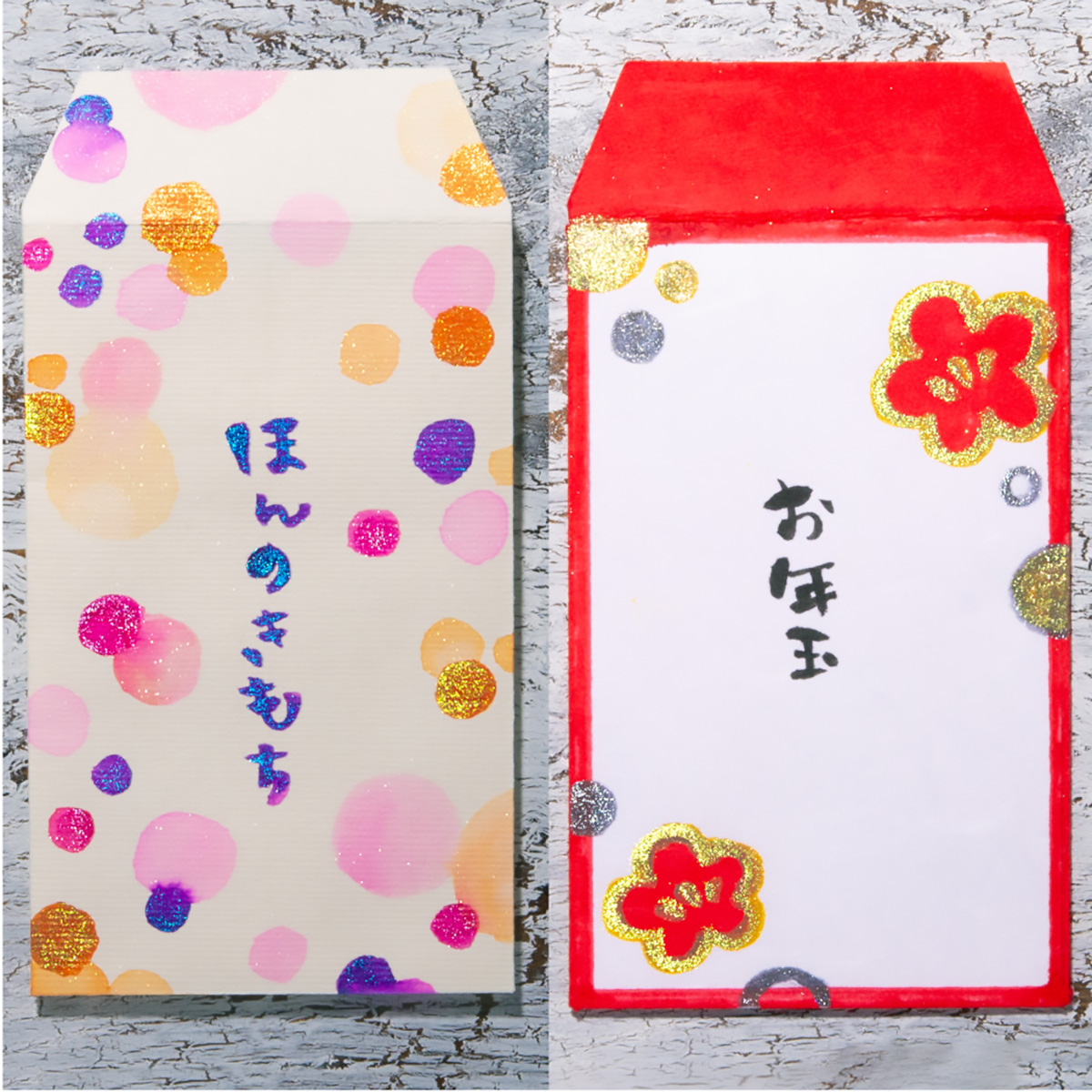 ぺんてる カラー筆ペン デュアルメタリックブラッシュ ブラック＋メタリックレッド XGFH-DA
