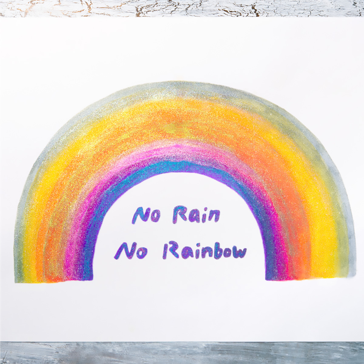 ぺんてる カラー筆ペン デュアルメタリックブラッシュ ブルー＋メタリックグリーン XGFH-DC