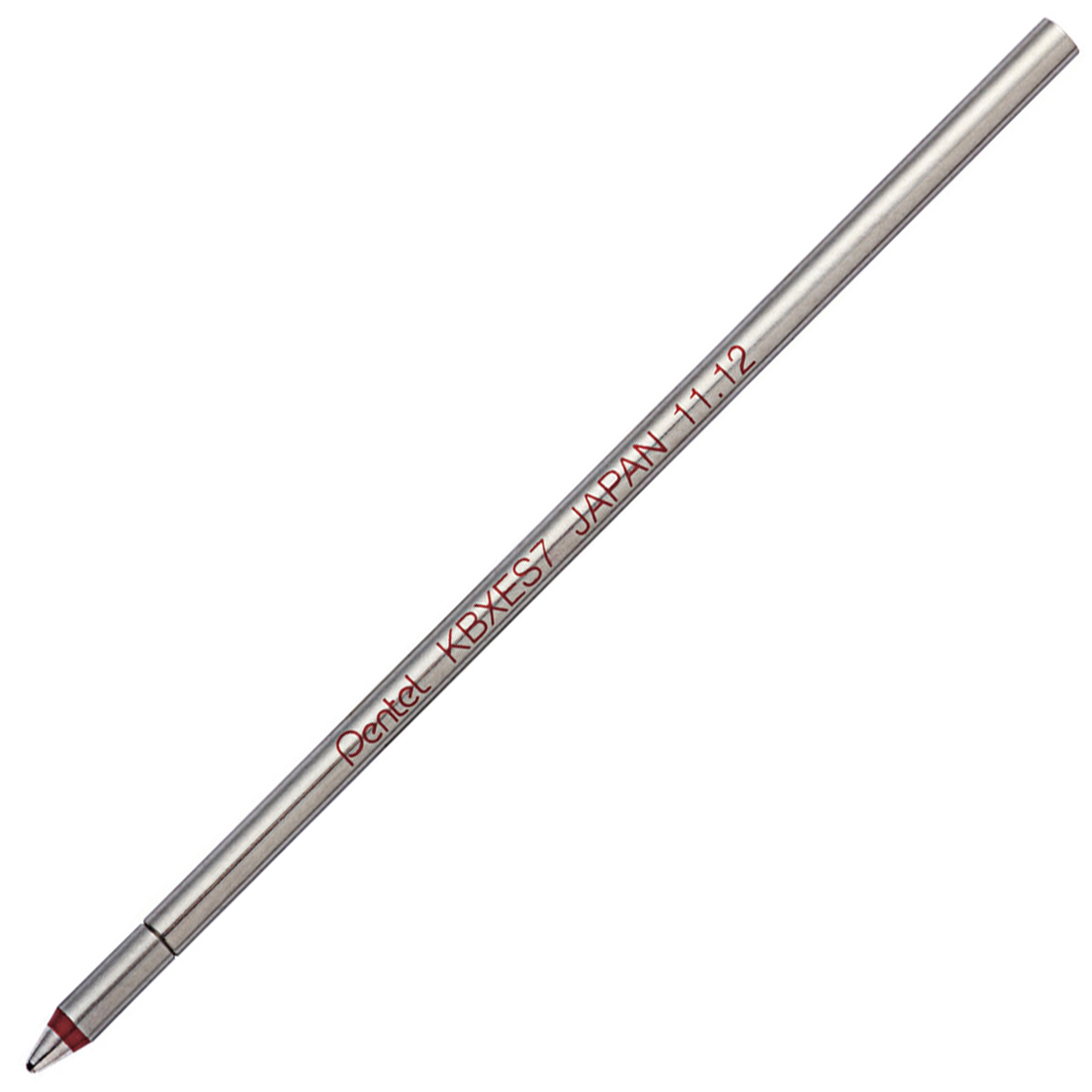 ぺんてる ボールペン替芯 ビクーニャEX 多機能用 0.7mm 赤 XKBXES7-B